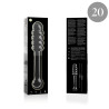 Nebula Series By Ibiza - Modèle 20 Gode En Verre Borosilicate Clair 20.5 Cm -O- 3 Cm